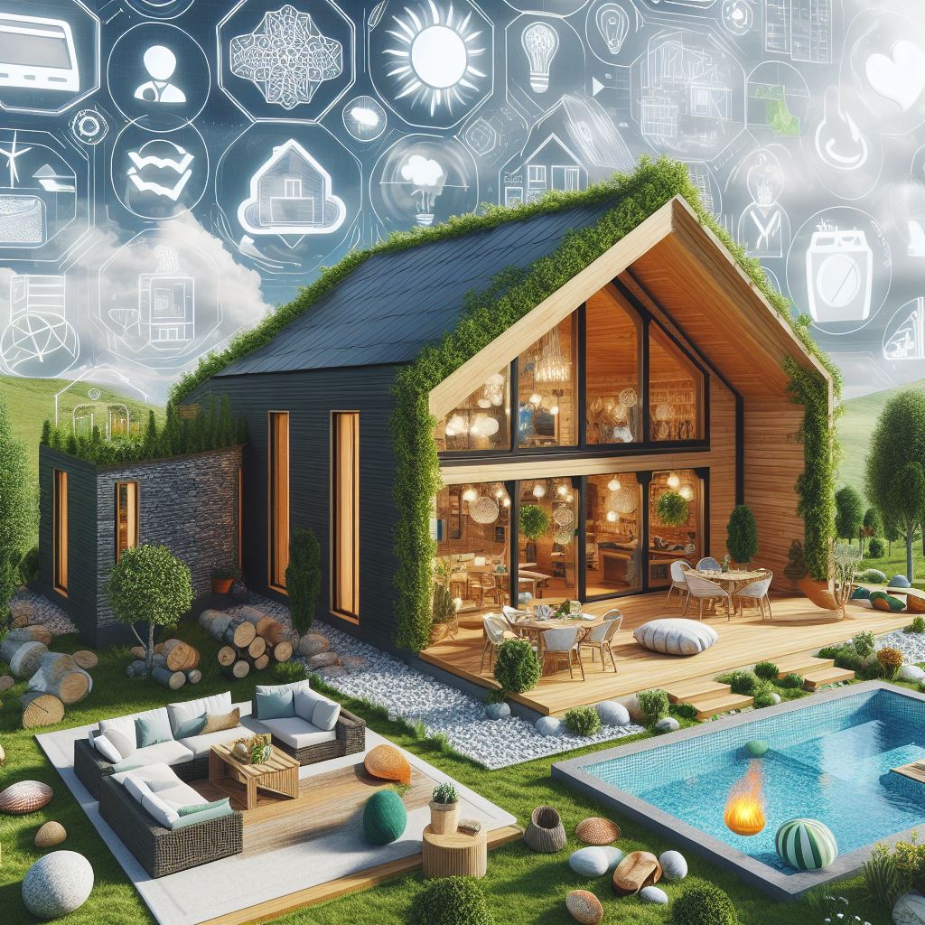 Экологически чистые и энергоэффективные технологии в строительстве дачных домов изображение